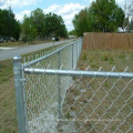 Galvanized PVC Coated Chain Link Fence for Playground